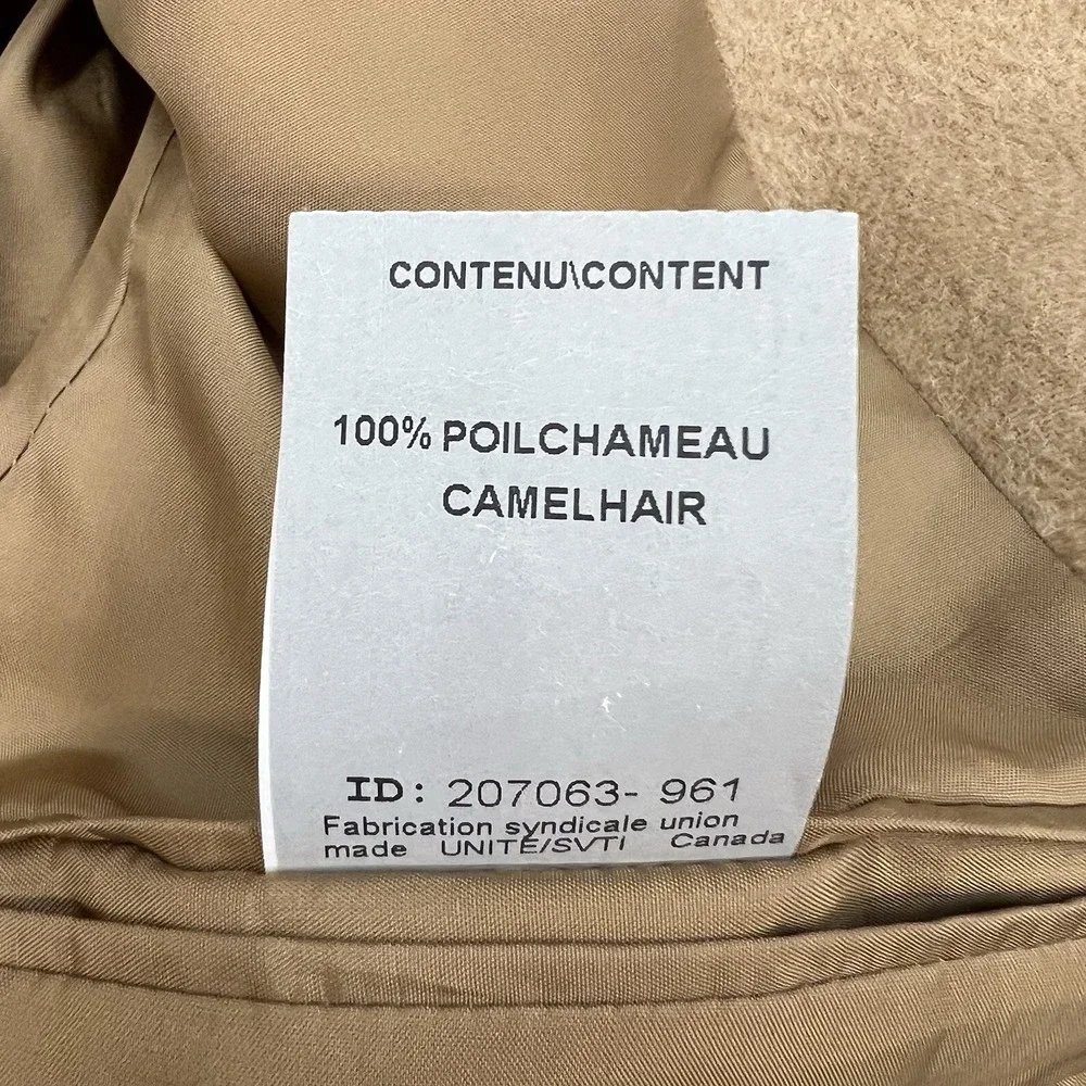 John W. Nordstrom Camel Hair Blazer Jacket Sport Coat Mens 44L Long Khaki